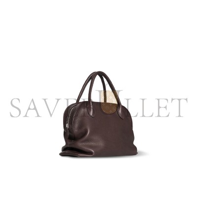 THE ROW AGNES 12 LEATHER HANDBAG W1713L663HPGA (33*21*15cm)